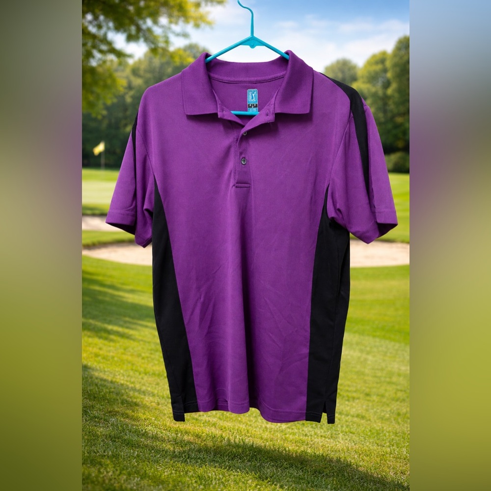 MEN’S PGA TOUR PERFORMANCE POLO SIZE MEDIUM